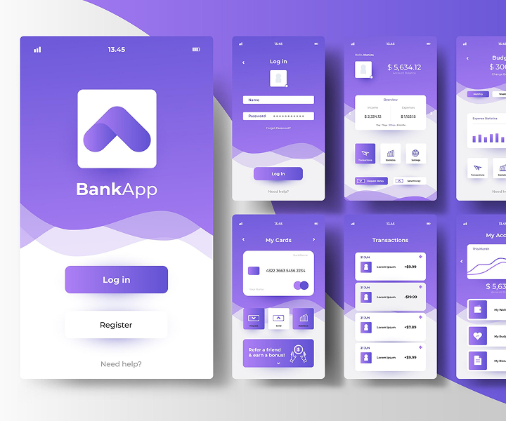 banking app - app